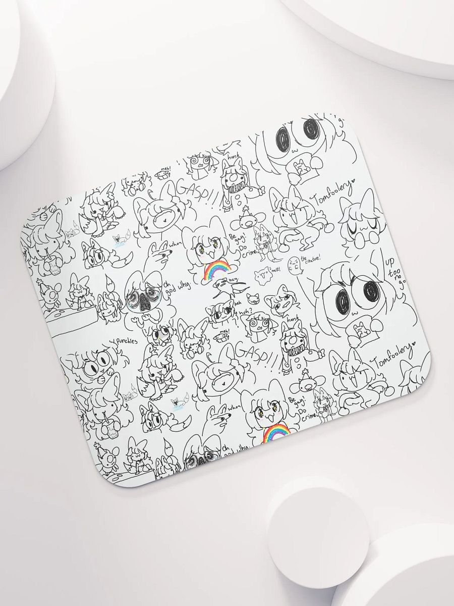 MS Paint doodle board mouse pad product image (7)