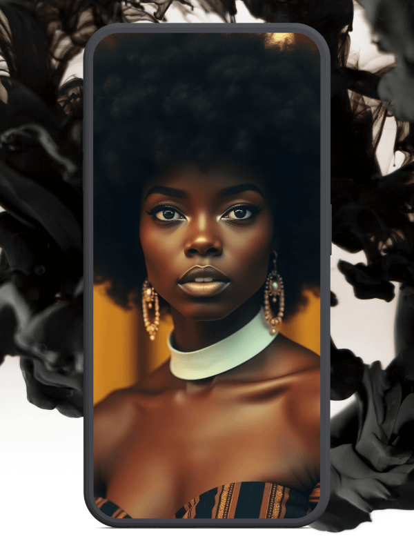 Afro Angels x10 (Pack 1) 4K Cellphone Wallpaper Download product image (4)