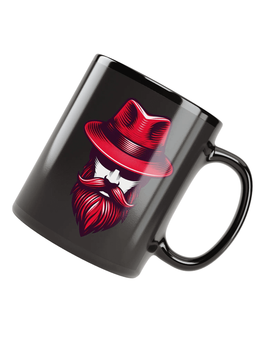 Linux Renaissance Black Ceramic Mug product image (8)