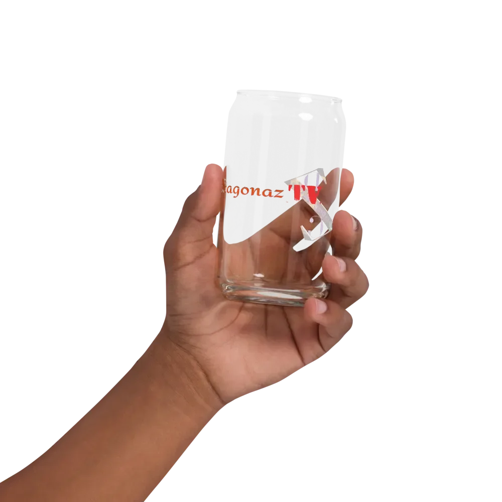 Verrerie élégante en forme de canette : édition LaDragonazTv/ Elegant Can-Shaped Glassware: LaDragonazTv Edition product image (12)