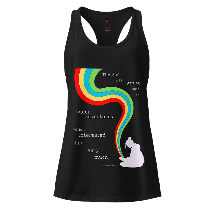 queer adventures racerback tank product image (1)
