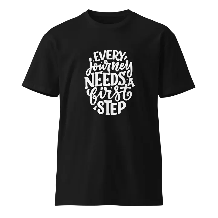 First Step Unisex Premium Tee product image (1)