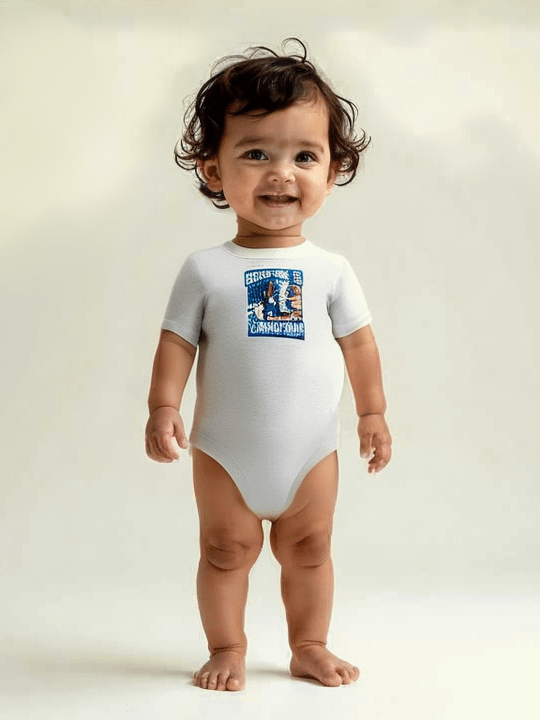 Patriotic Embroidered Baby Onesie product image (15)