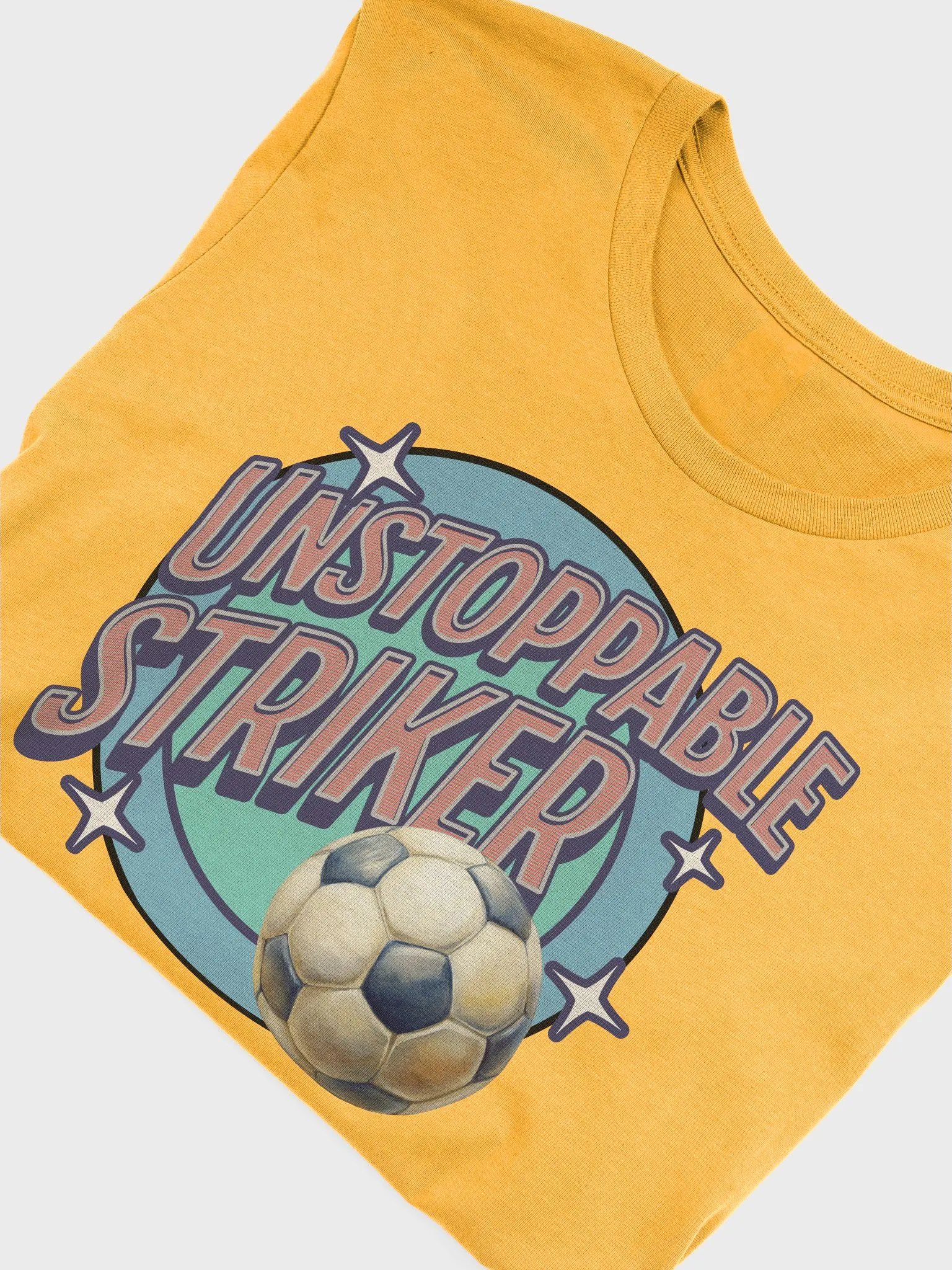 Unstoppable Striker Soccer T-Shirt product image (3)