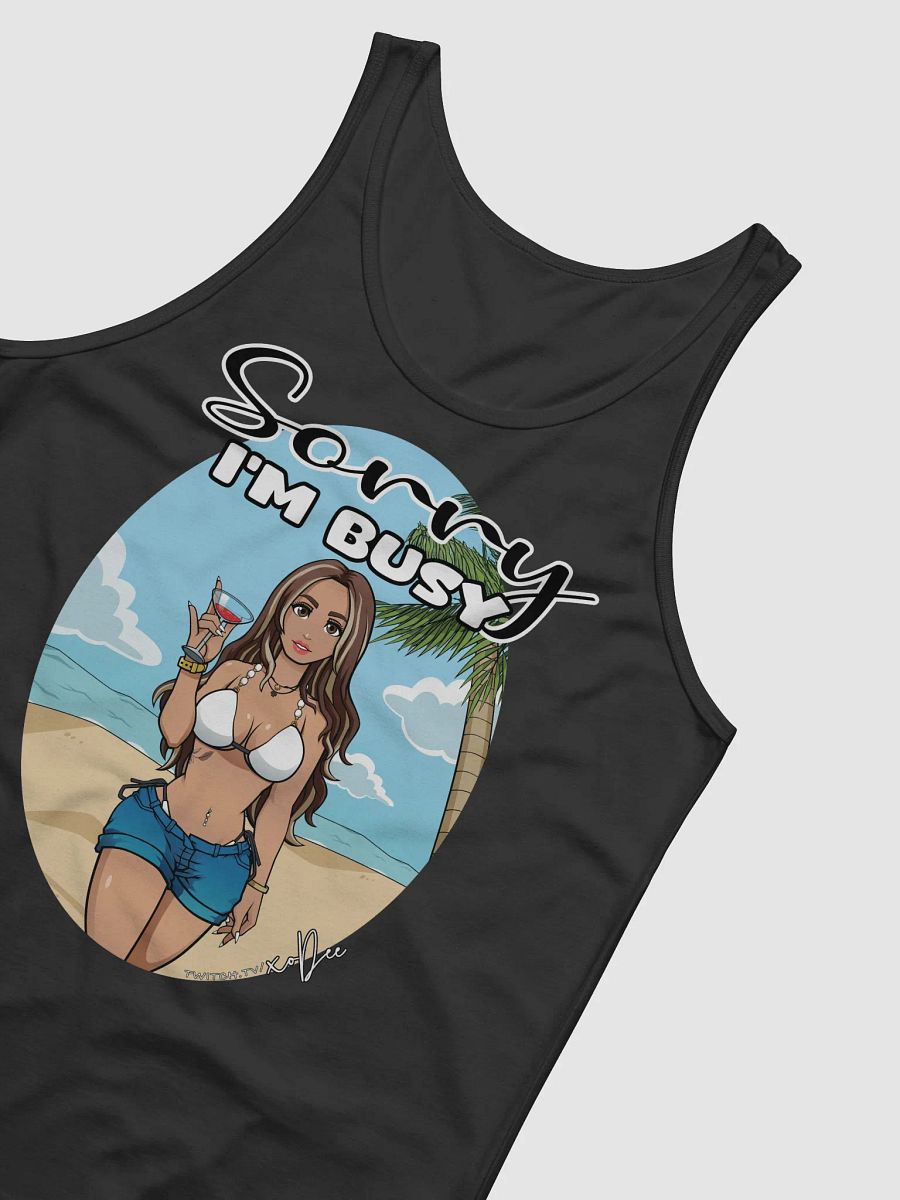 Sorry I'm Busy Tank product image (4)