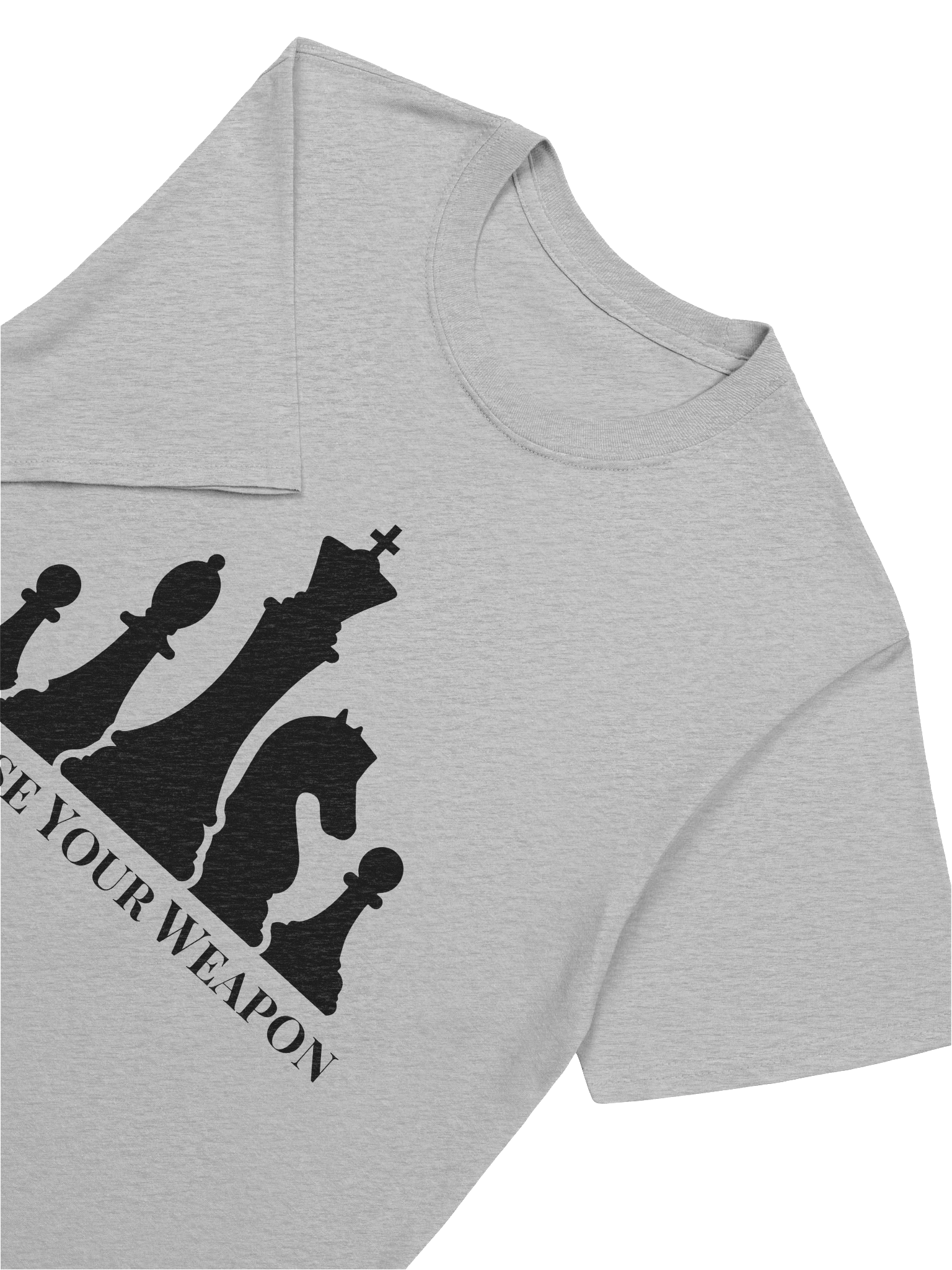 Choose Your Weapon Chess Tee product image (44)