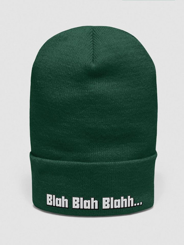 Blah blah blah beanie product image (37)