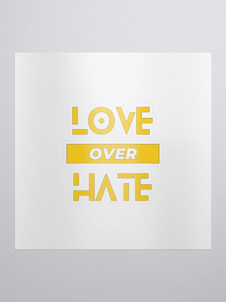 SB love over hate sticker product image (1)