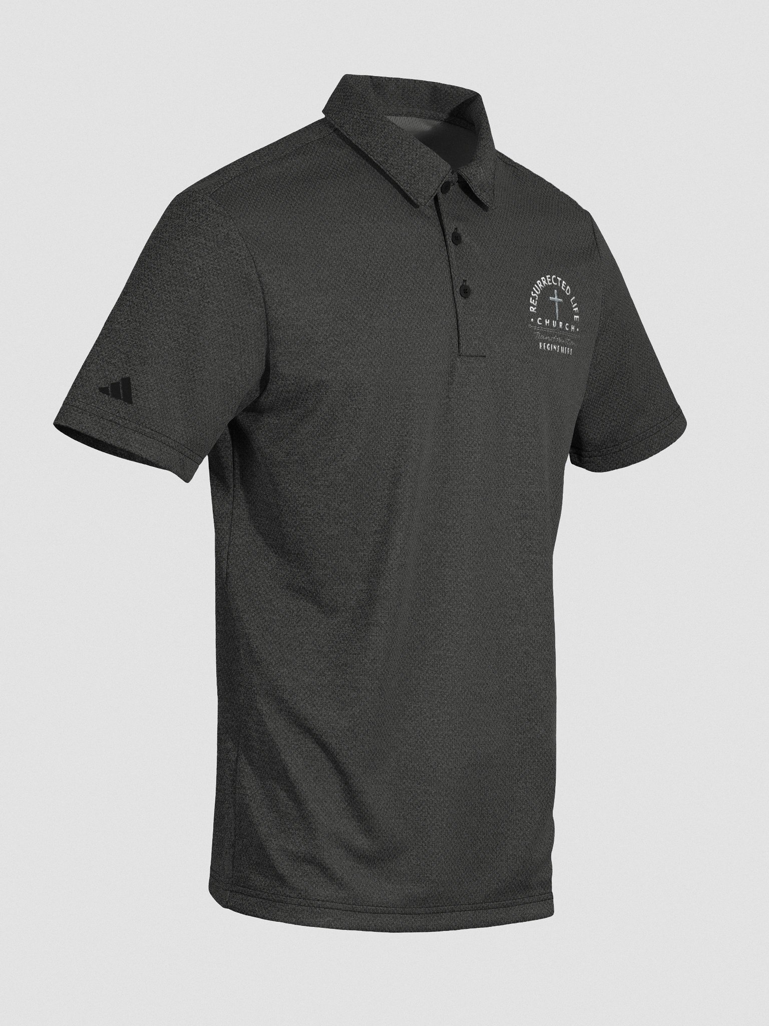 Resurrected Life Church Polo Shirt product image (23)