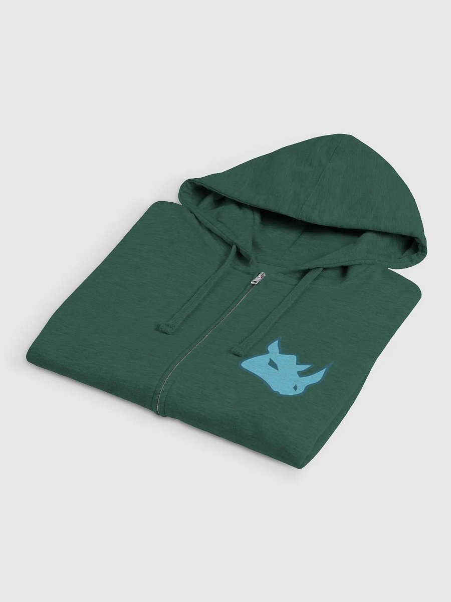 Rock Steady Barbell Fleece Zip Hoodie product image (14)