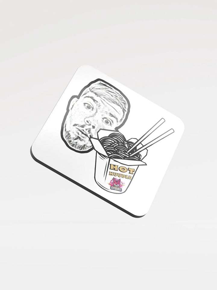 Hot Nuudle - Glossed Cork Coaster product image (1)