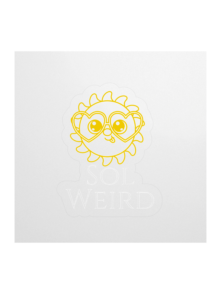 Sol Weird Sticker product image (1)