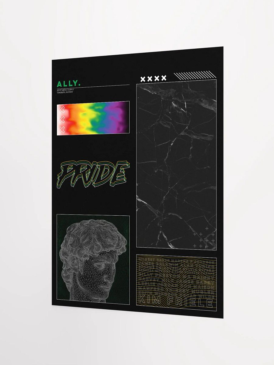 Straight Ally Pride Poster product image (3)