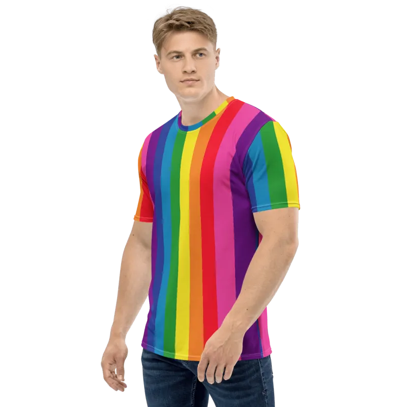 1978 Rainbow Pride Flag = 8-Color - All-Over Print Shirt product image (2)