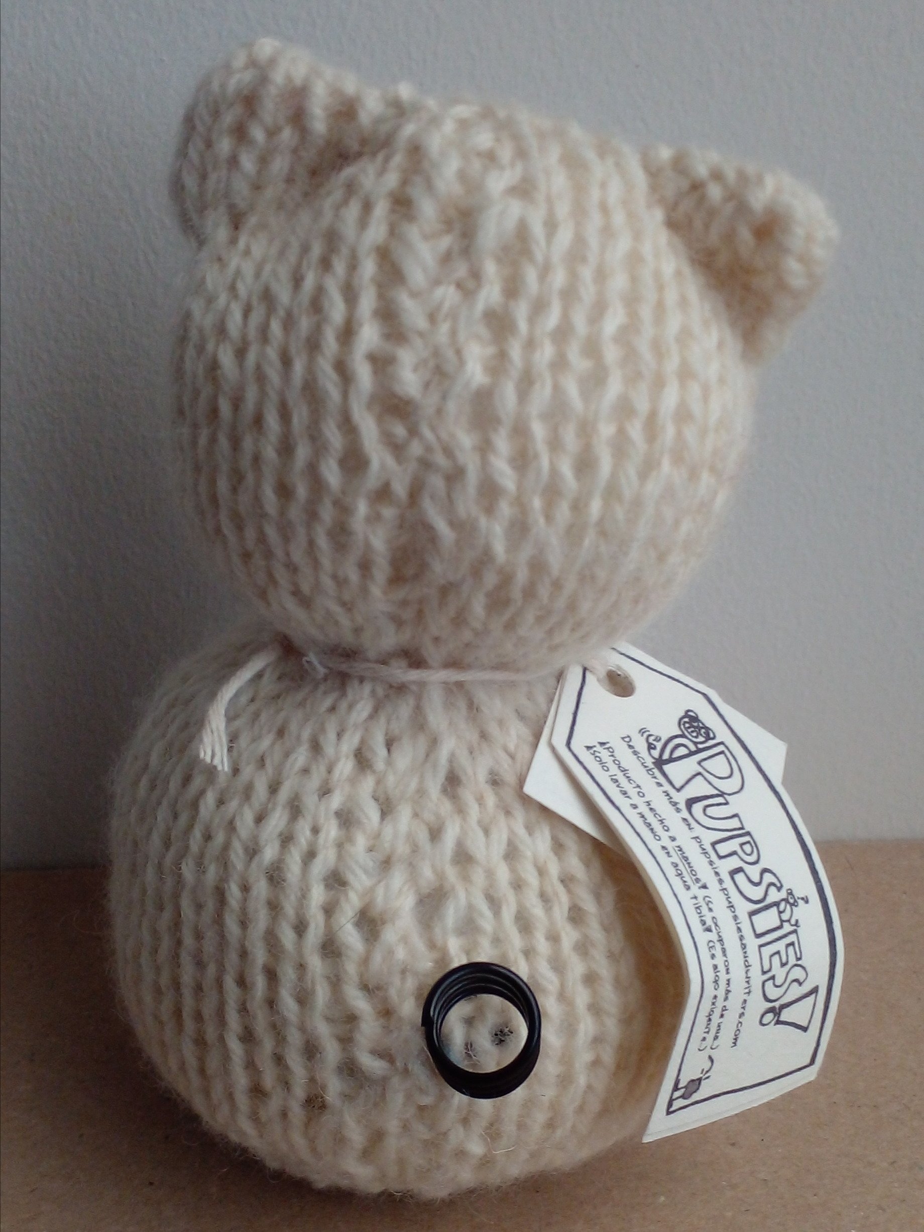 100% Wool 15cm Stuffed Pupsie - Pupsies! product image (2)