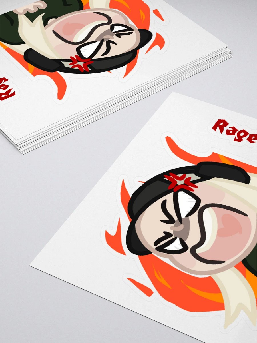 Rage Fiend Kiss Cut Stickers product image (4)