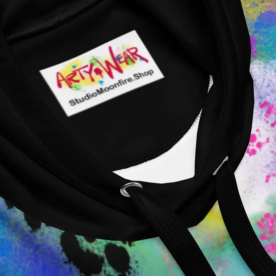 SplatterWear #3 Unisex Art Hoodie/Aquatic product image (6)
