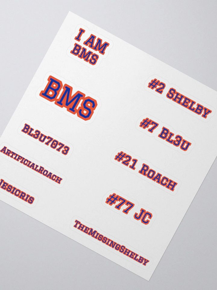 BMS Stickers product image (4)