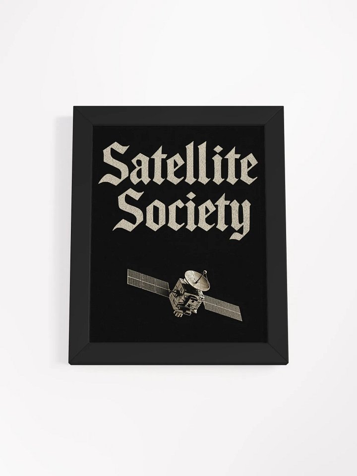 Satellite Society Framed Prints product image (1)