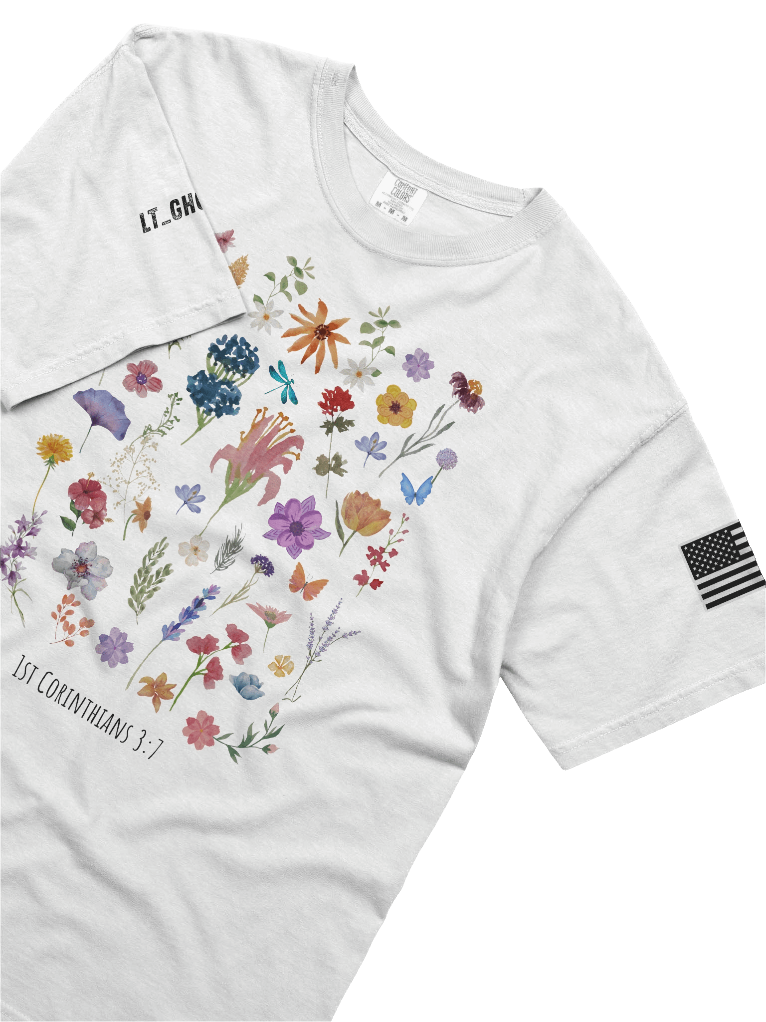 LT Ghost TV "1st Corinthians 3:7" T-Shirt product image (56)