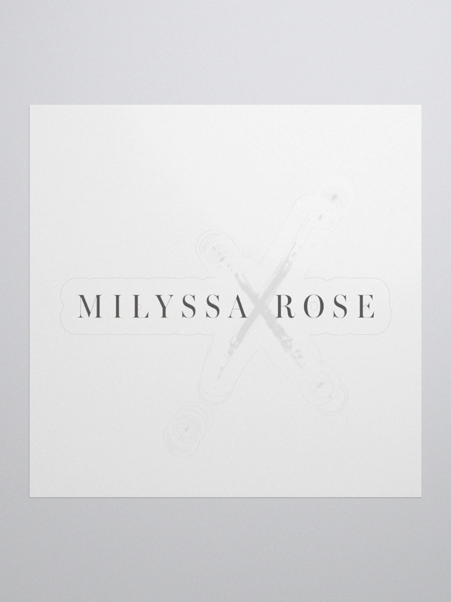 Official Milyssa Rose Logo Sticker product image (3)