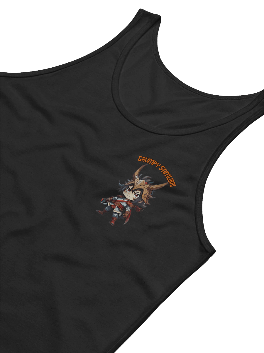 Grumpy Samurai Chibi Tank product image (12)