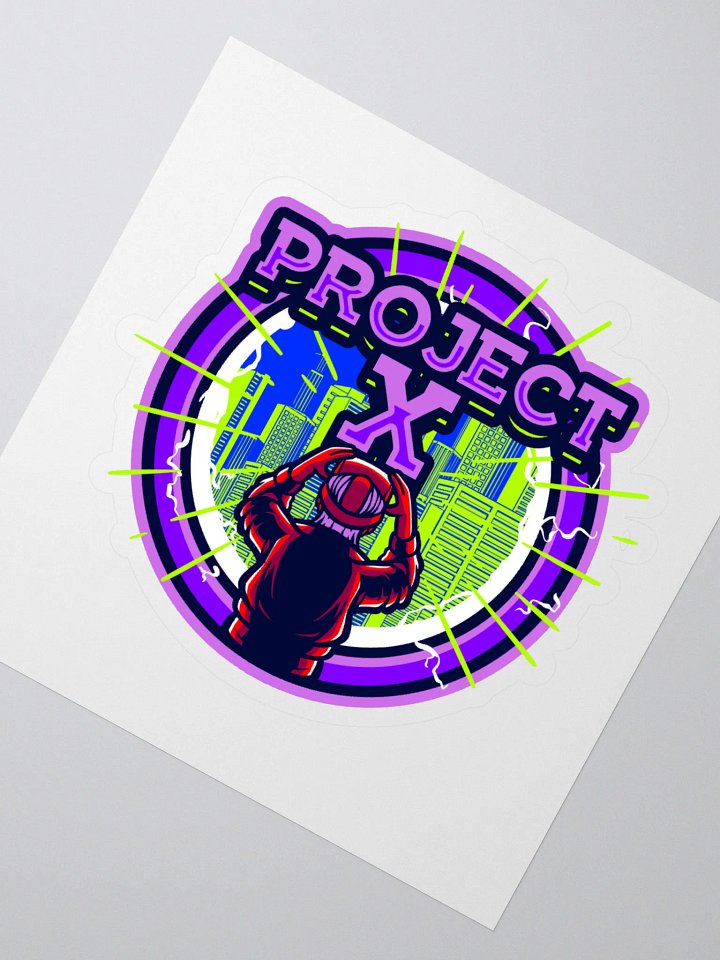 Project X Sticker product image (2)