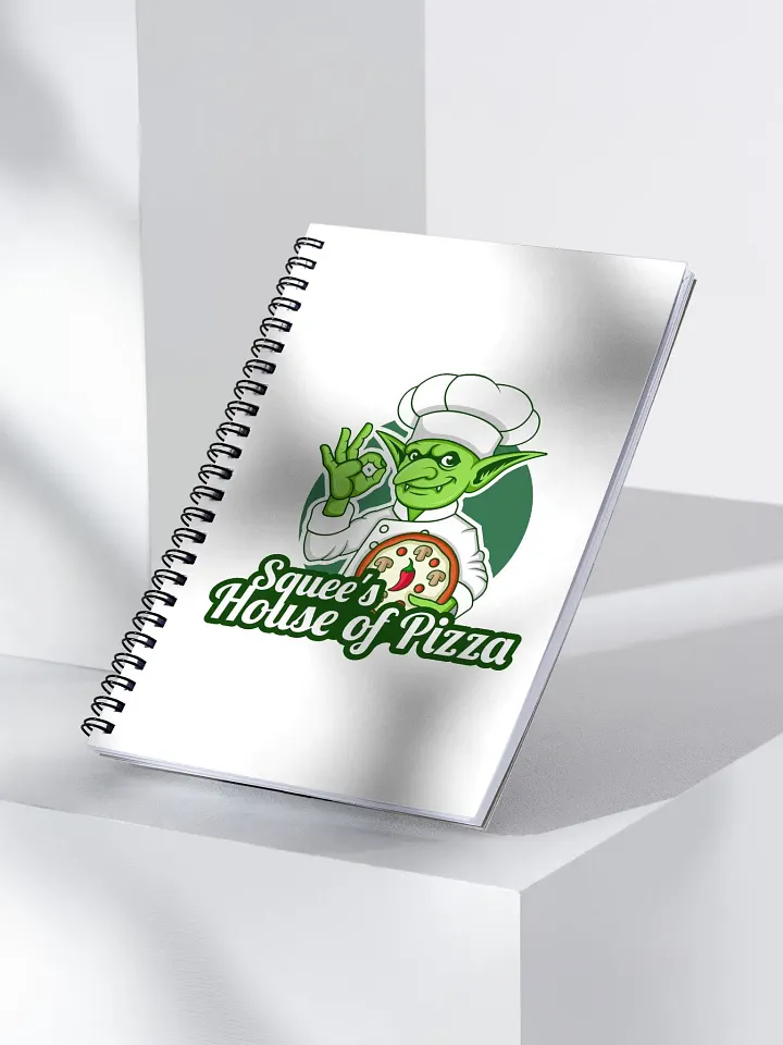 Squee’s House of Pizza Spiral Notebook product image (2)