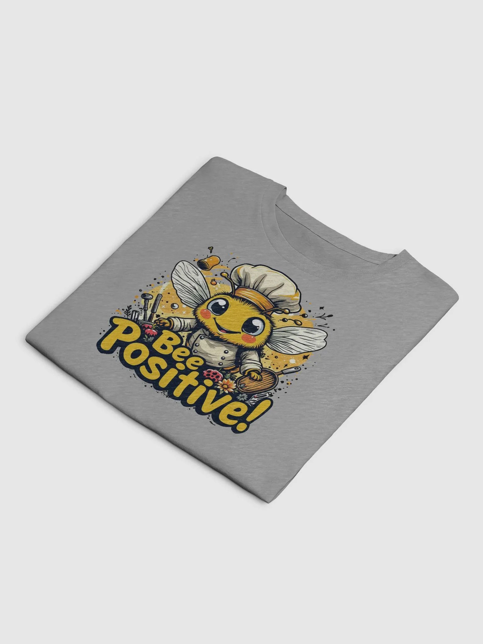 Bee Positive Chef Crop Top product image (30)