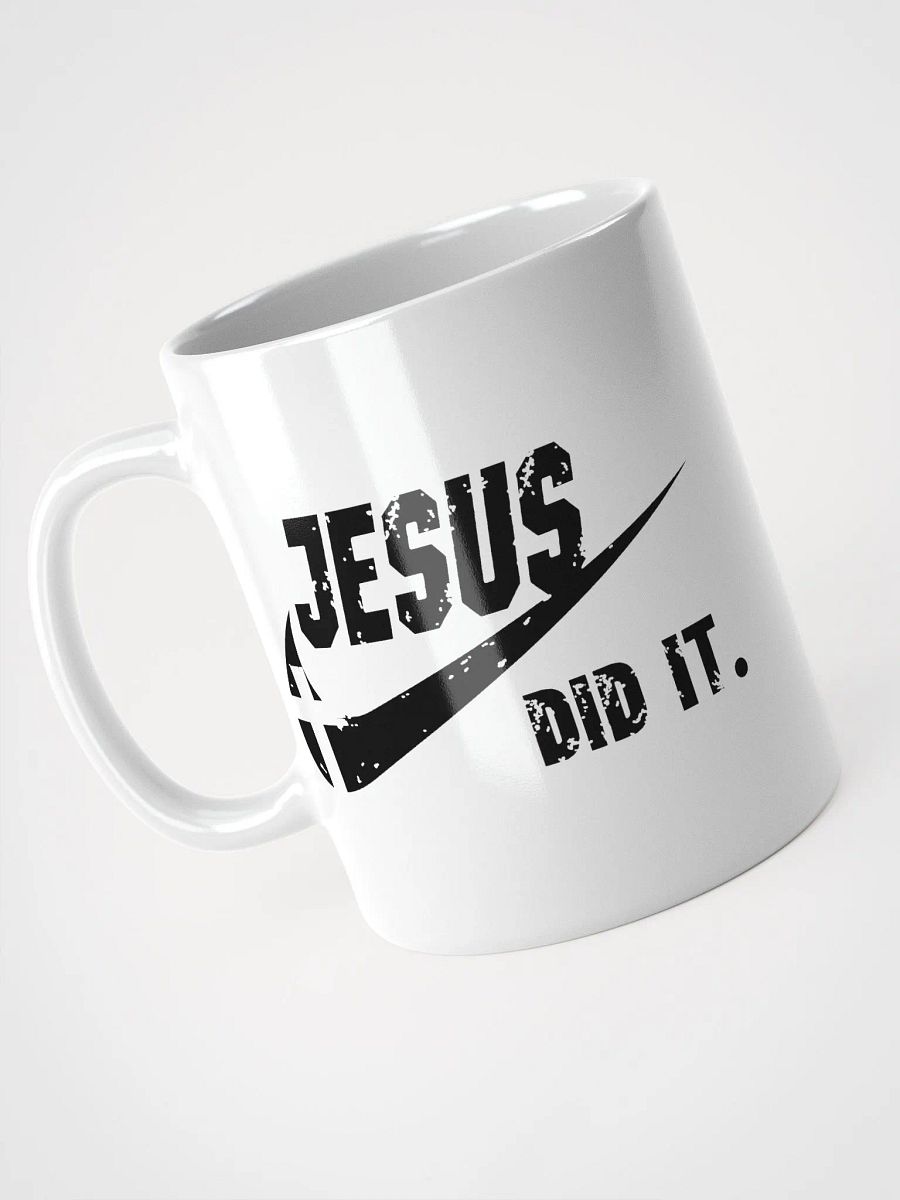 JESUS DID IT White Mug product image (8)