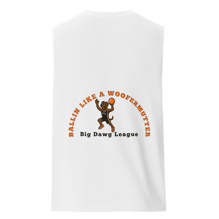 Muscle Tank Brown Great Dane WooferMutter product image (2)