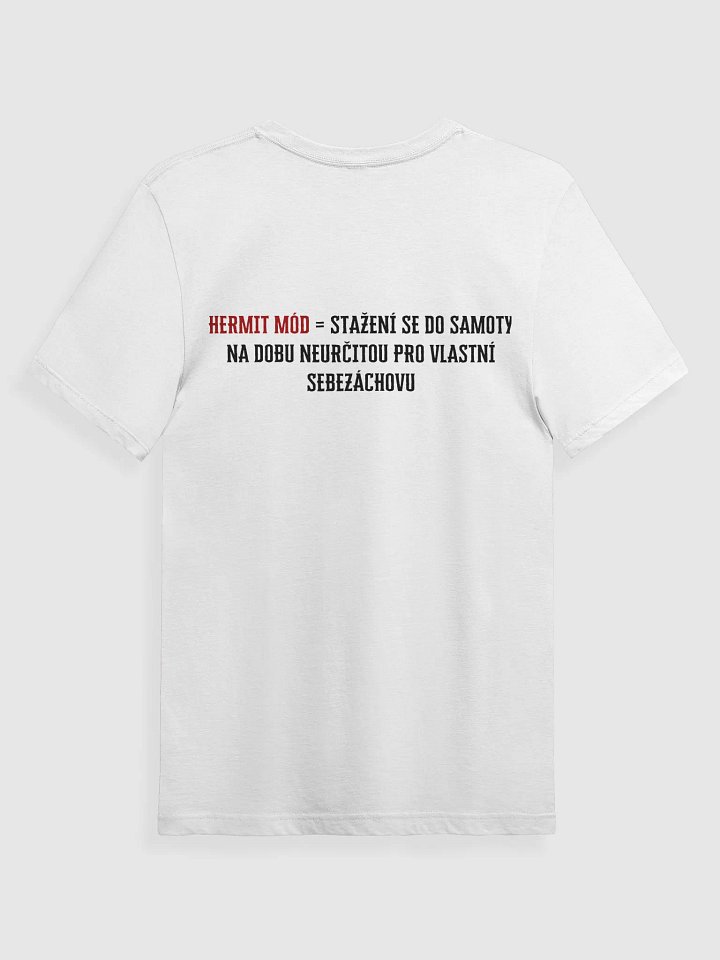 Hermit mód White T-shirt product image (2)