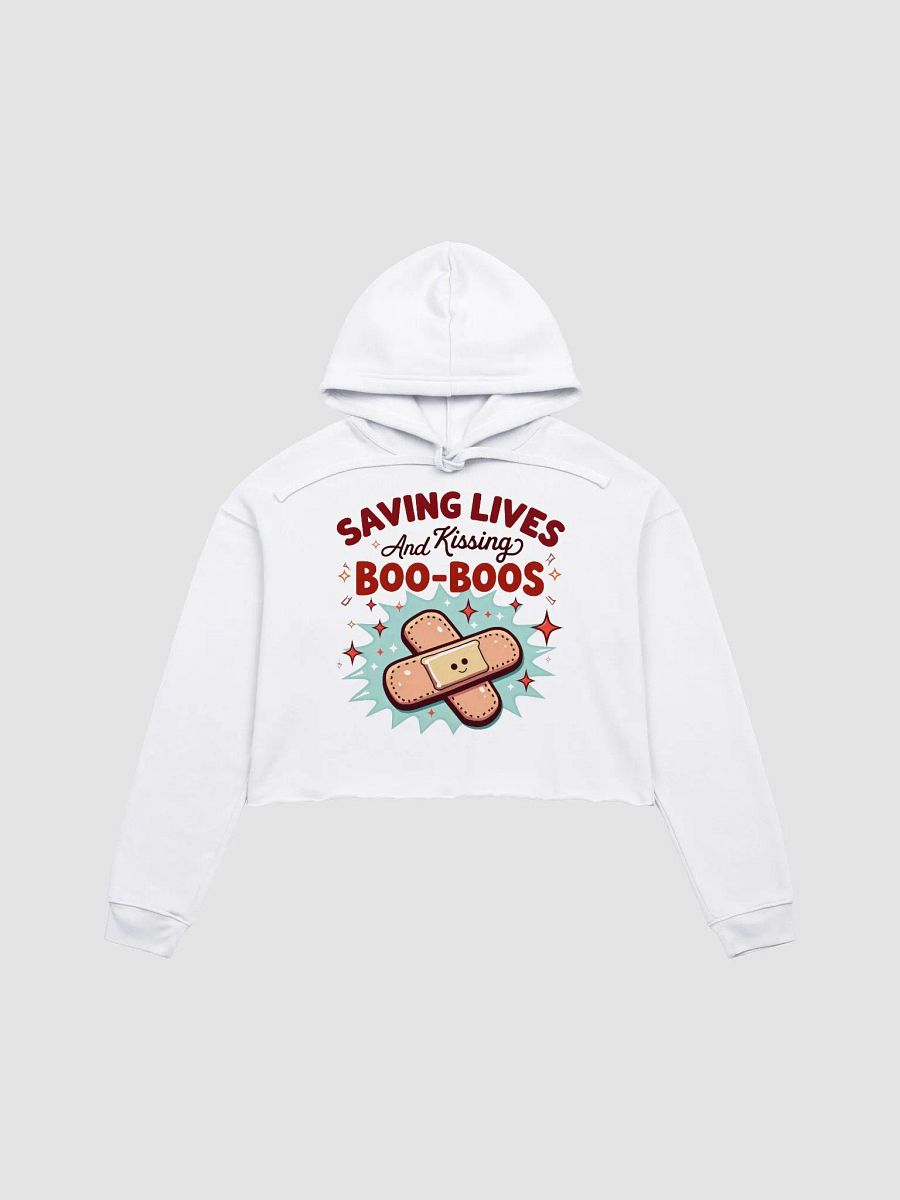 Boo-Boo Kisses Cropped Hoodie product image (5)