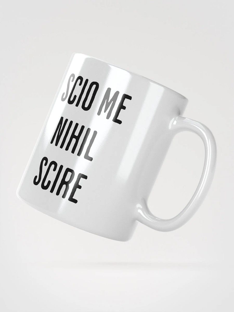 Scio Me Nihil Scire Mug product image (5)
