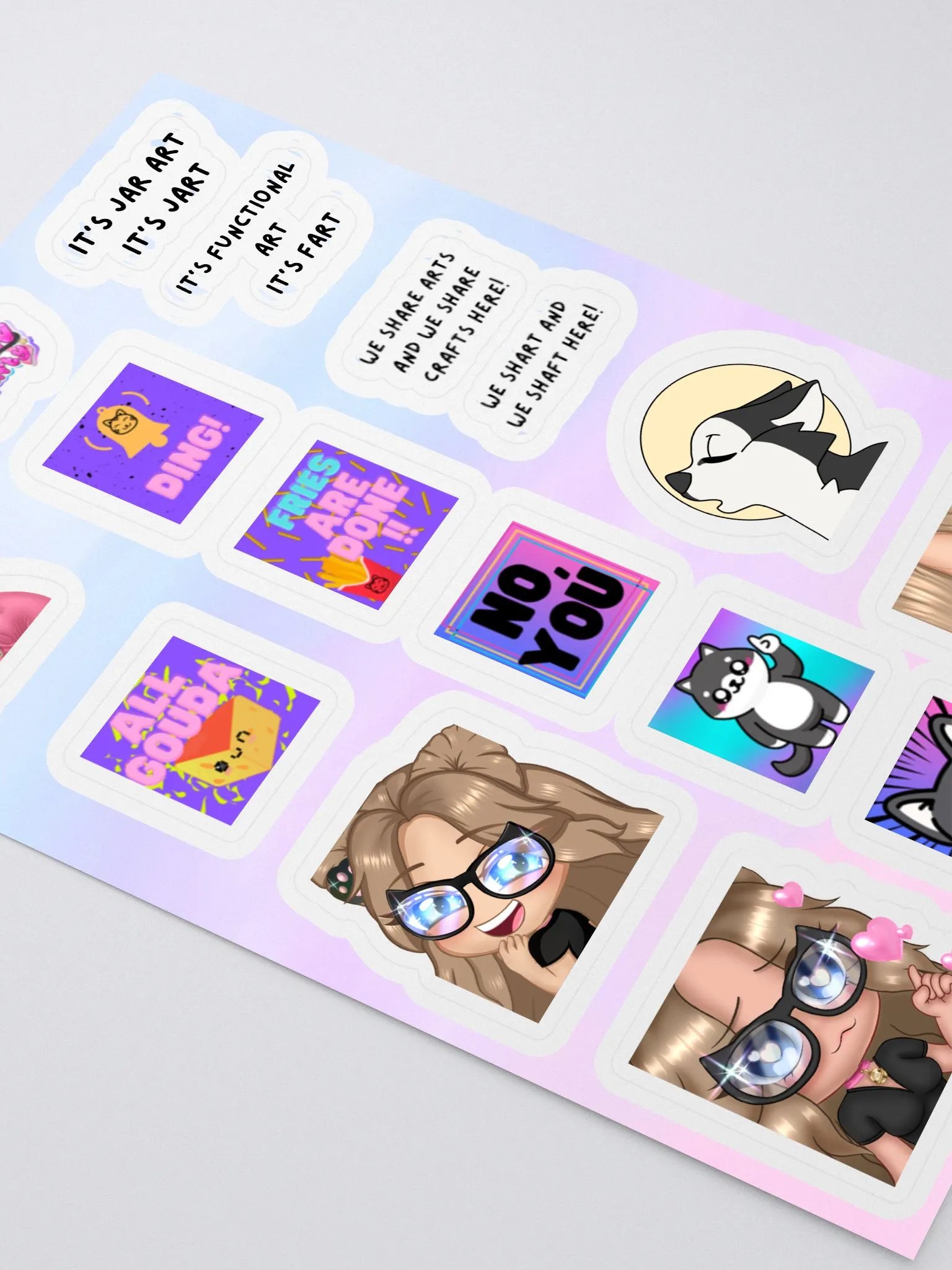 QVK STICKER SHEET!!! product image (3)
