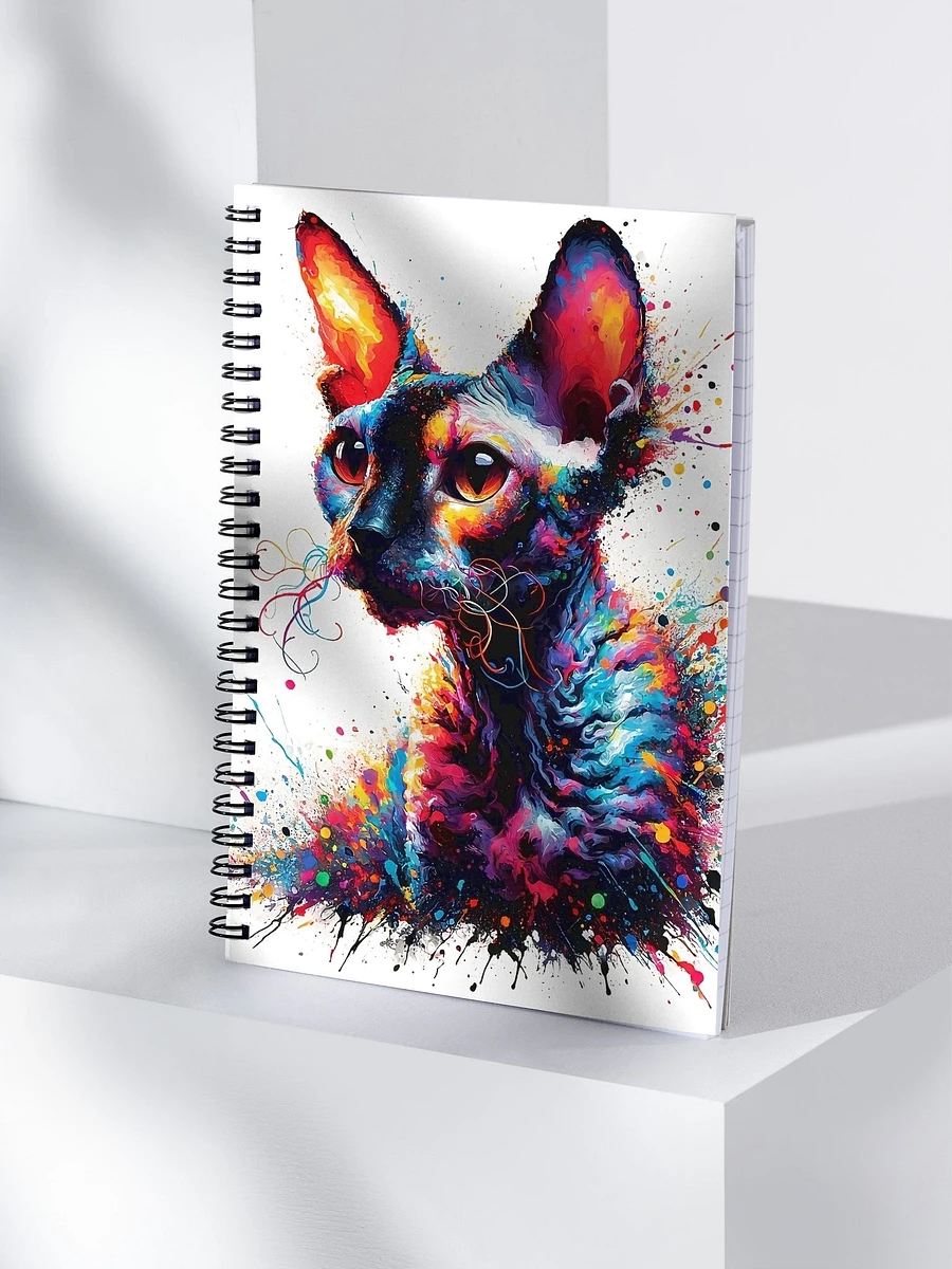 Spiral Notebook: Cornish Rex 2 product image (4)