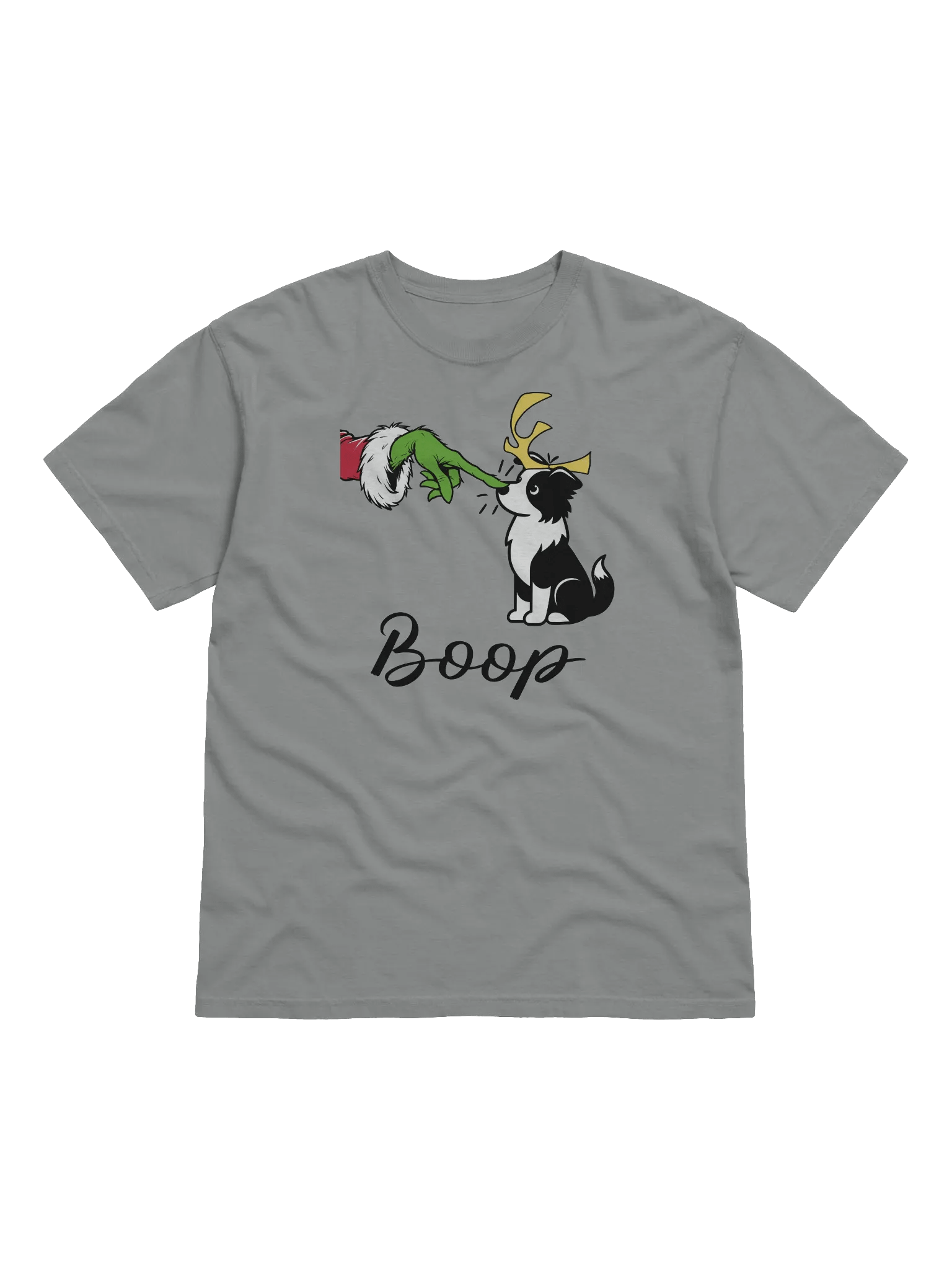 Grinch Boop: Border Collie Edition T-Shirt product image (1)