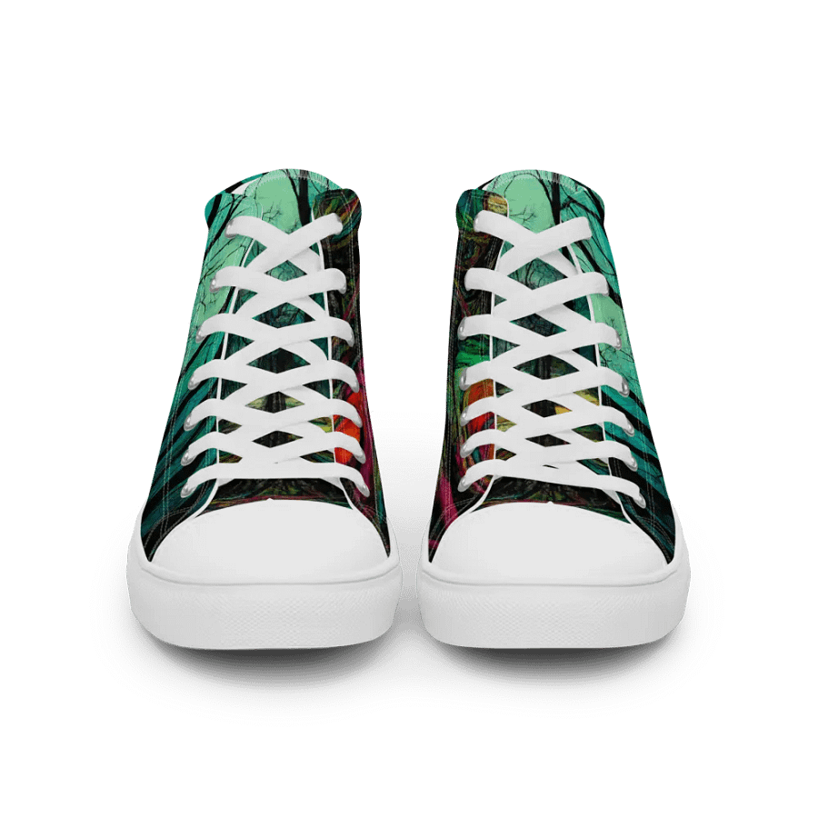 Enchanted Forest High Top Canvas Shoes product image (3)