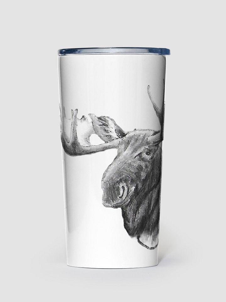 Moose Drawing Travel Cup product image (1)