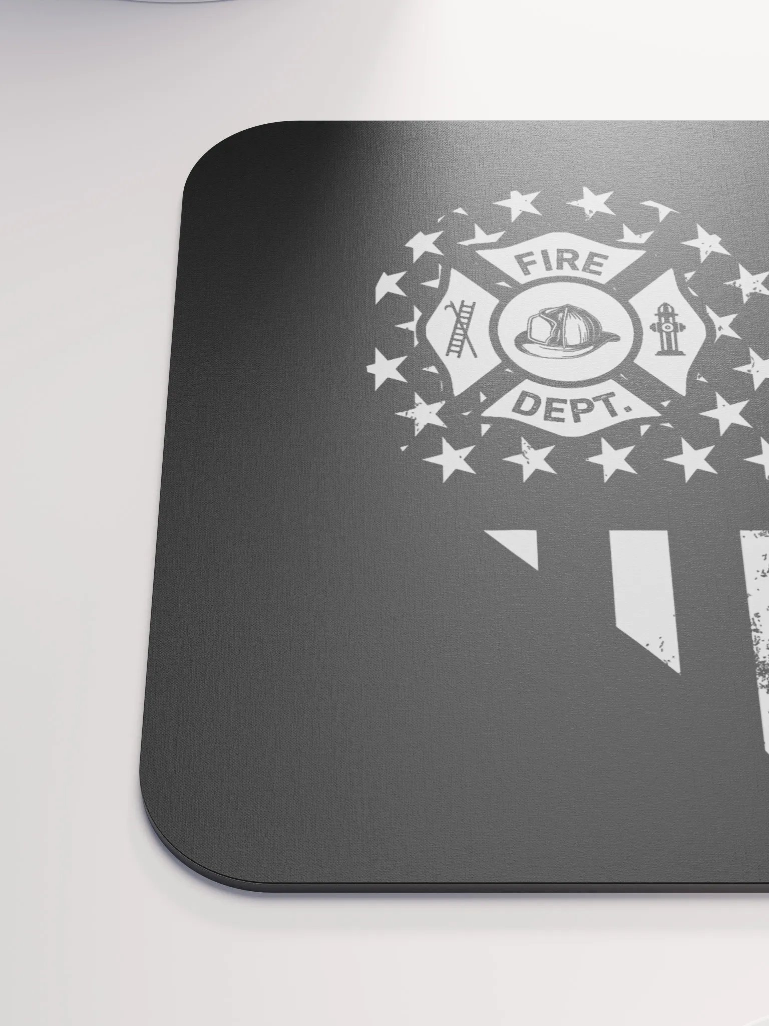 Fire Dept Heart - Mouse Pad product image (6)
