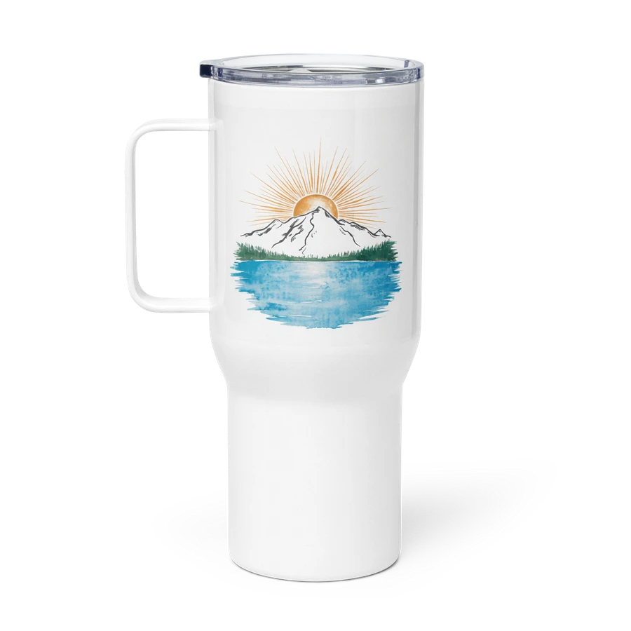 Mountain Sunrise - Travel Mug with Handle product image (5)