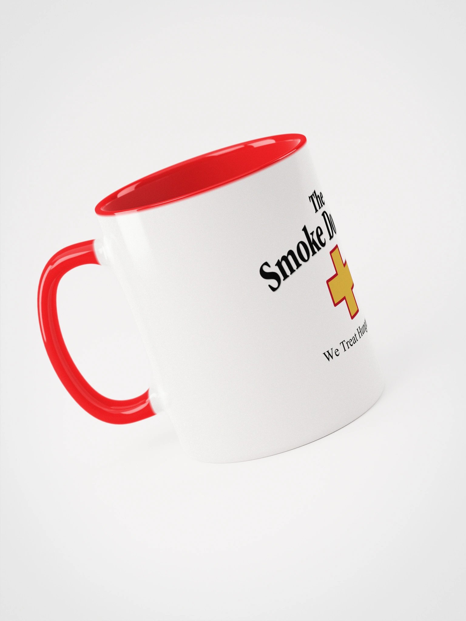 The Smoke Doctors White & Red Logo Mug product image (3)