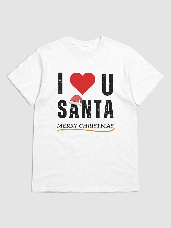 I love Santa Gildan Heavyweight T-Shirt product image (33)