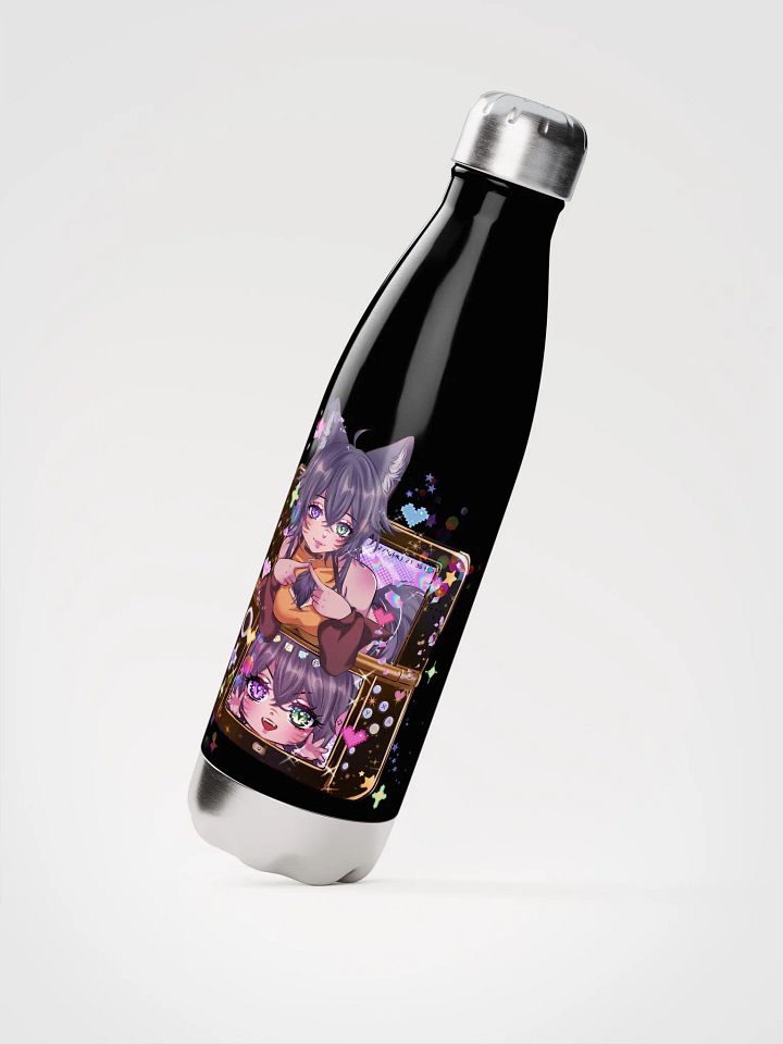 WolfcatRisi Gamer Waifu Stainless Steel Water Bottle product image (4)
