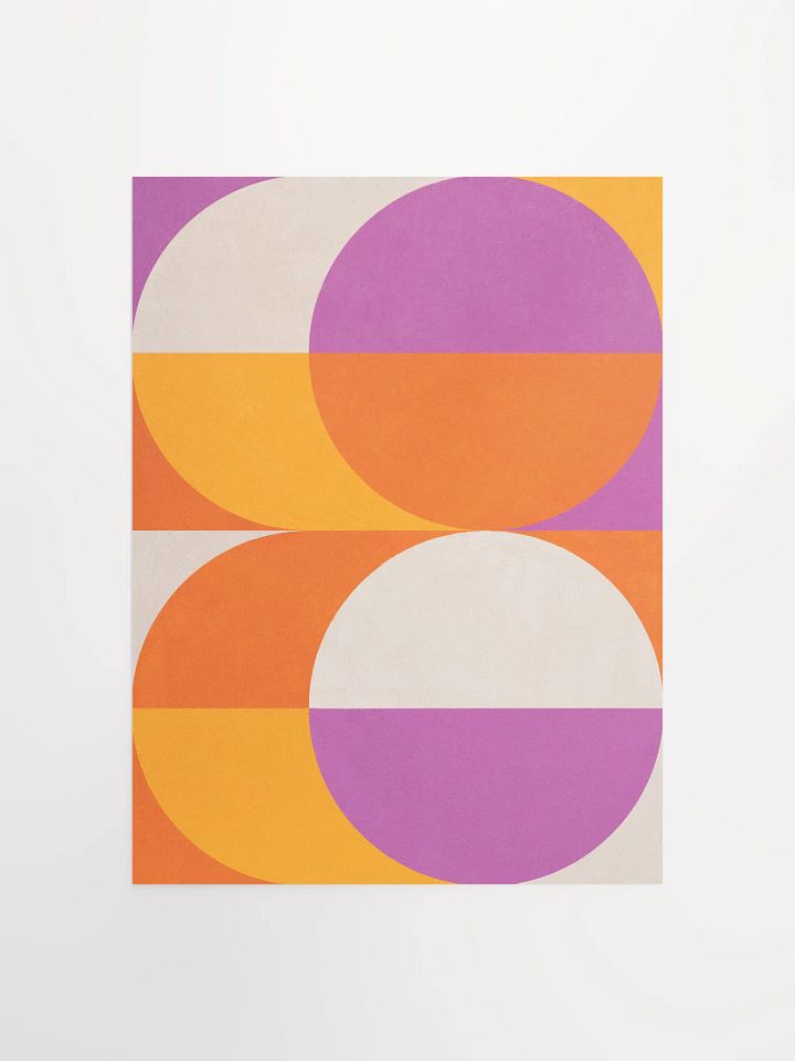 Disco Circle Painting Print product image (1)