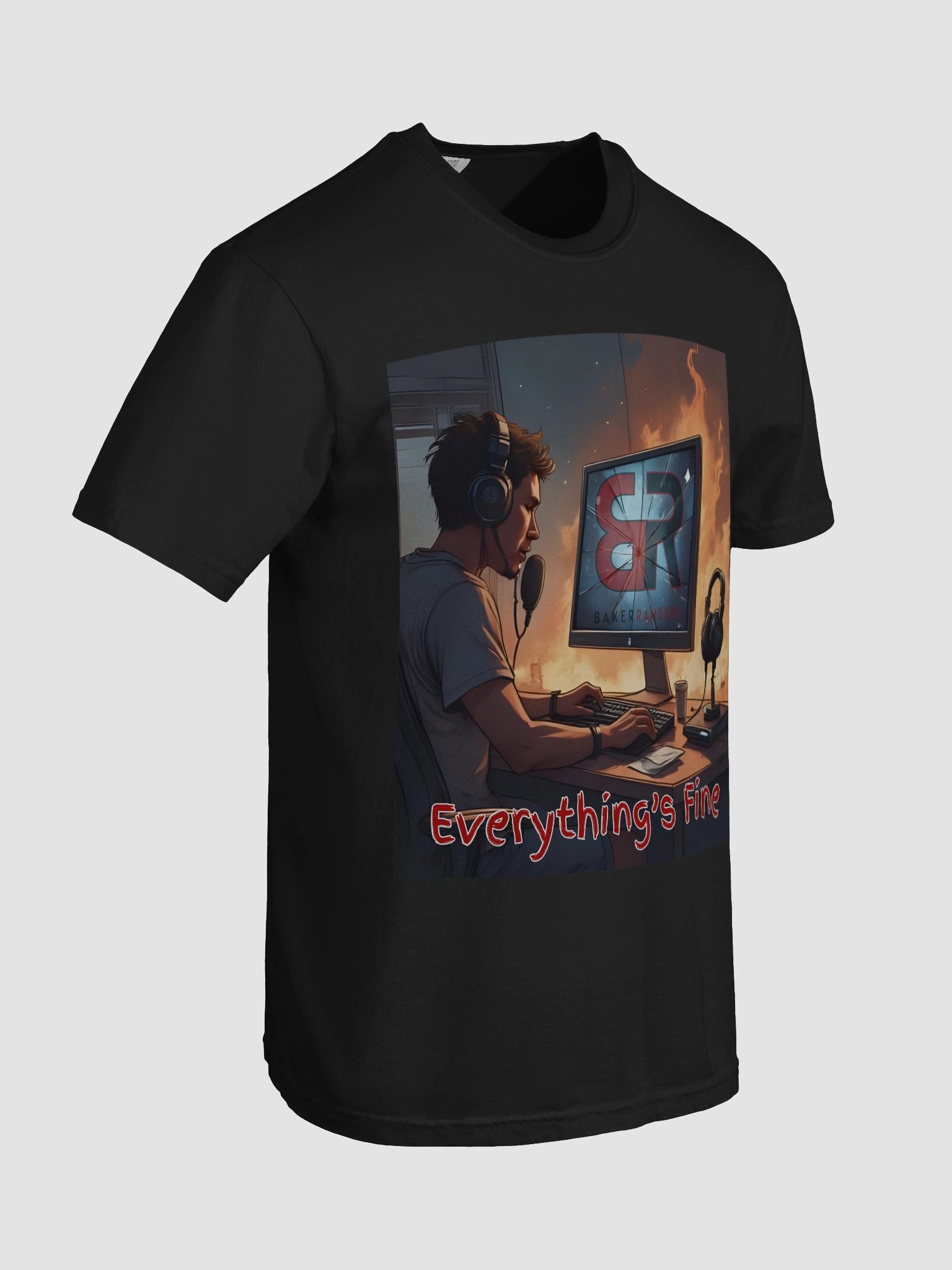 Everything's Fine Heavyweight Tee product image (48)
