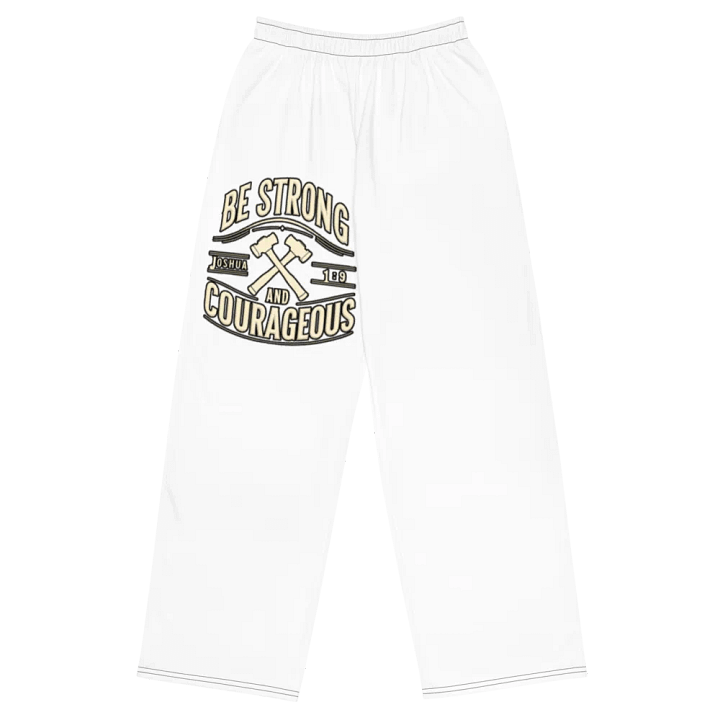 Be Strong and Courageous Wide-Leg Pants product image (1)