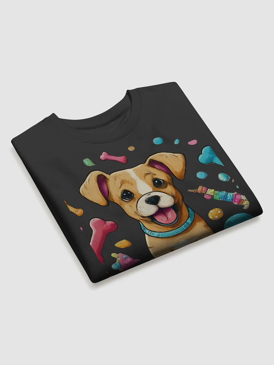 Playful Pup Illustrated Sweatshirt product image (3)