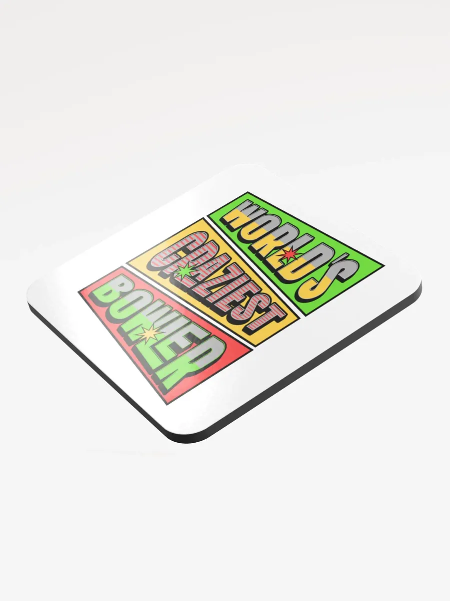 Worlds Craziest Bowler Comic Coaster product image (3)