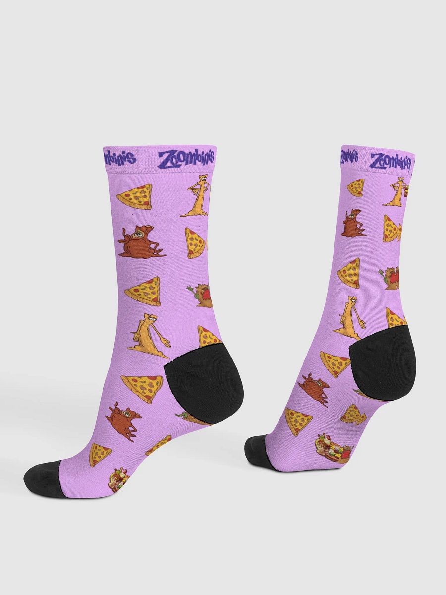 Pizza Troll Party Socks - Pink product image (4)